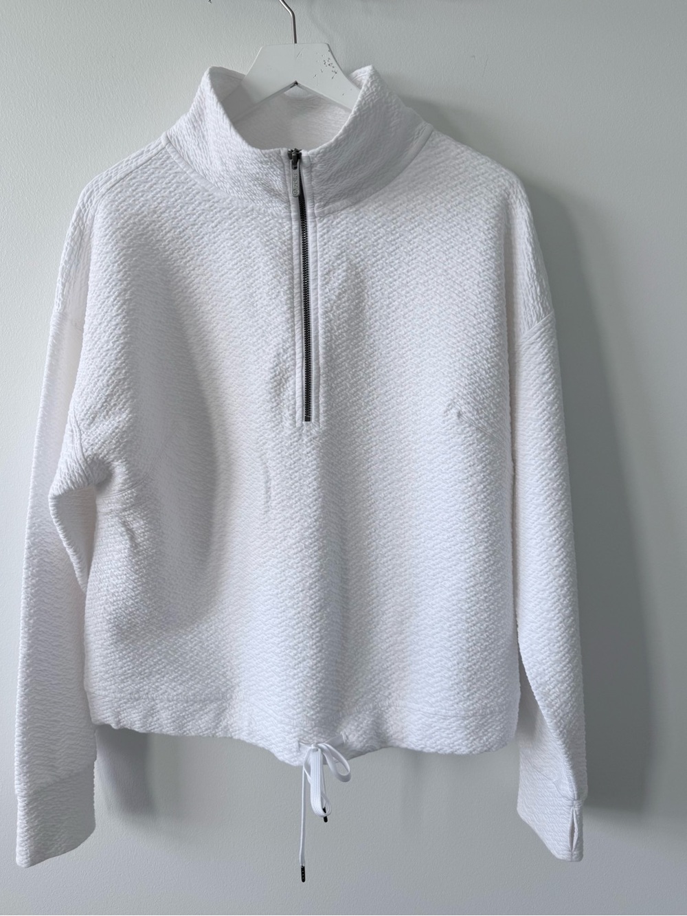 Zella Women's 3/4 Zip Cotton Pullover